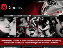 Tablet Screenshot of dreamsmexico.com.mx